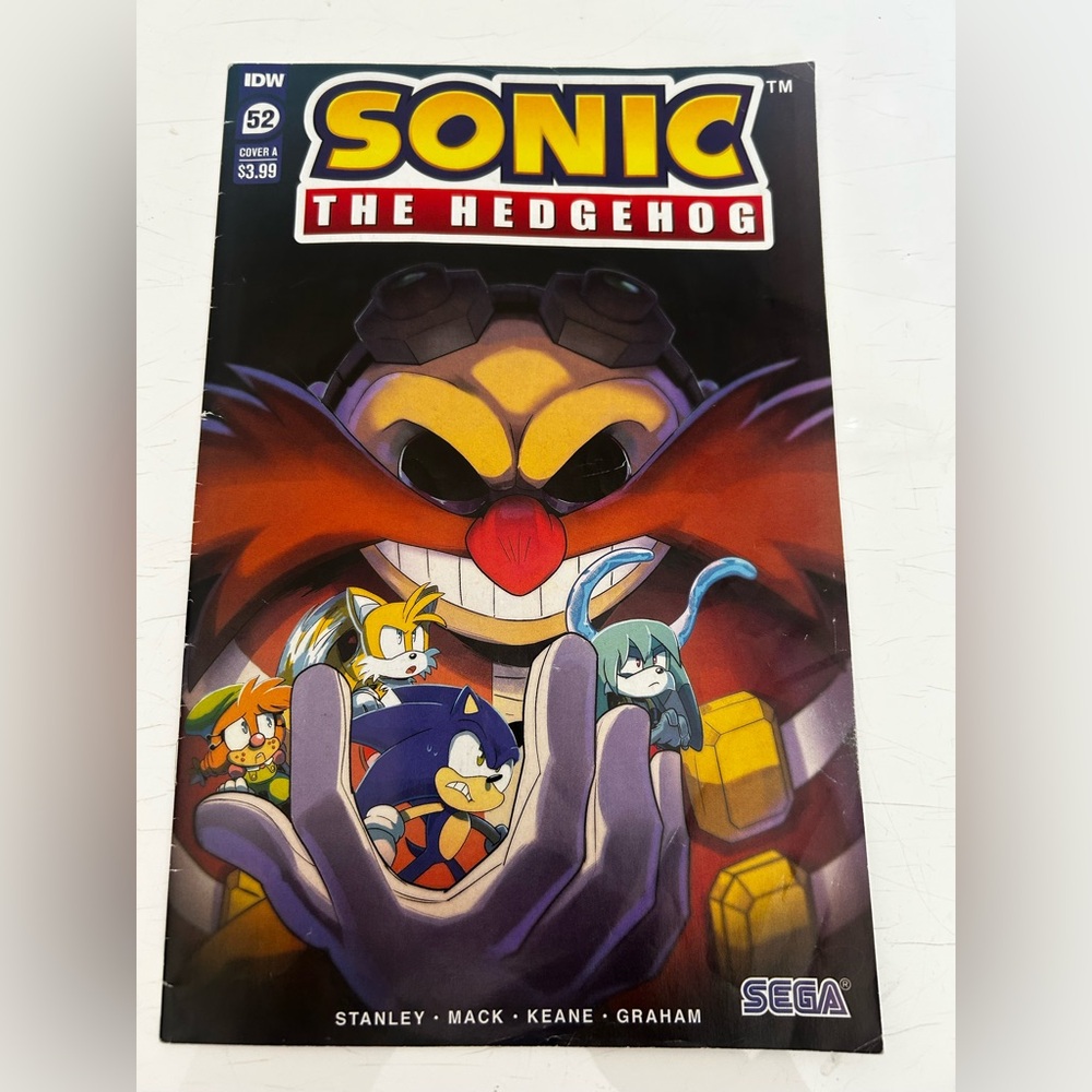 2022 Sonic the Hedgehog Comic Book